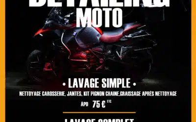 Nouveau : Service  Detailling moto à Etterbeek